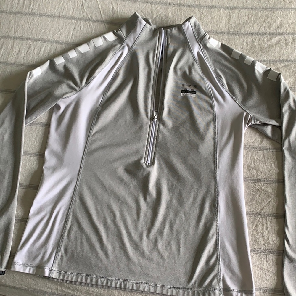 Half Zip pull over jacket.
